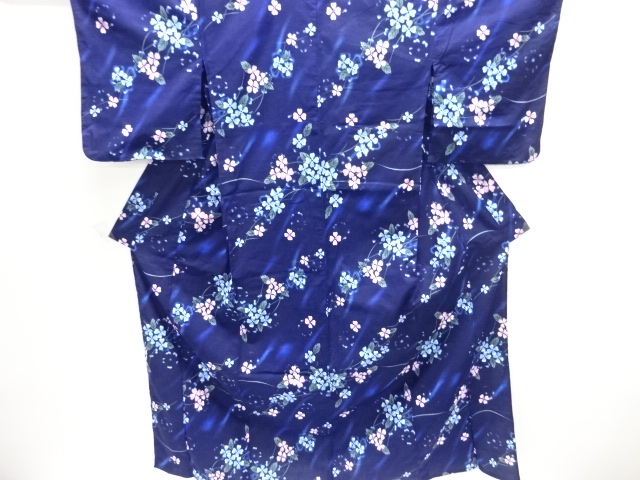 JAPANESE KIMONO / YUKATA  / FLOWER 